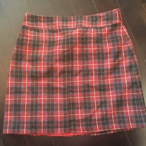 Merona plaid skirt